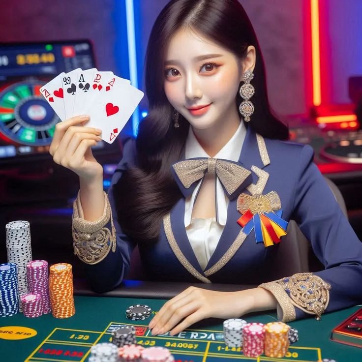 Bàn baccarat Live Casino tại tg88 link với dealer phát trực tiếp